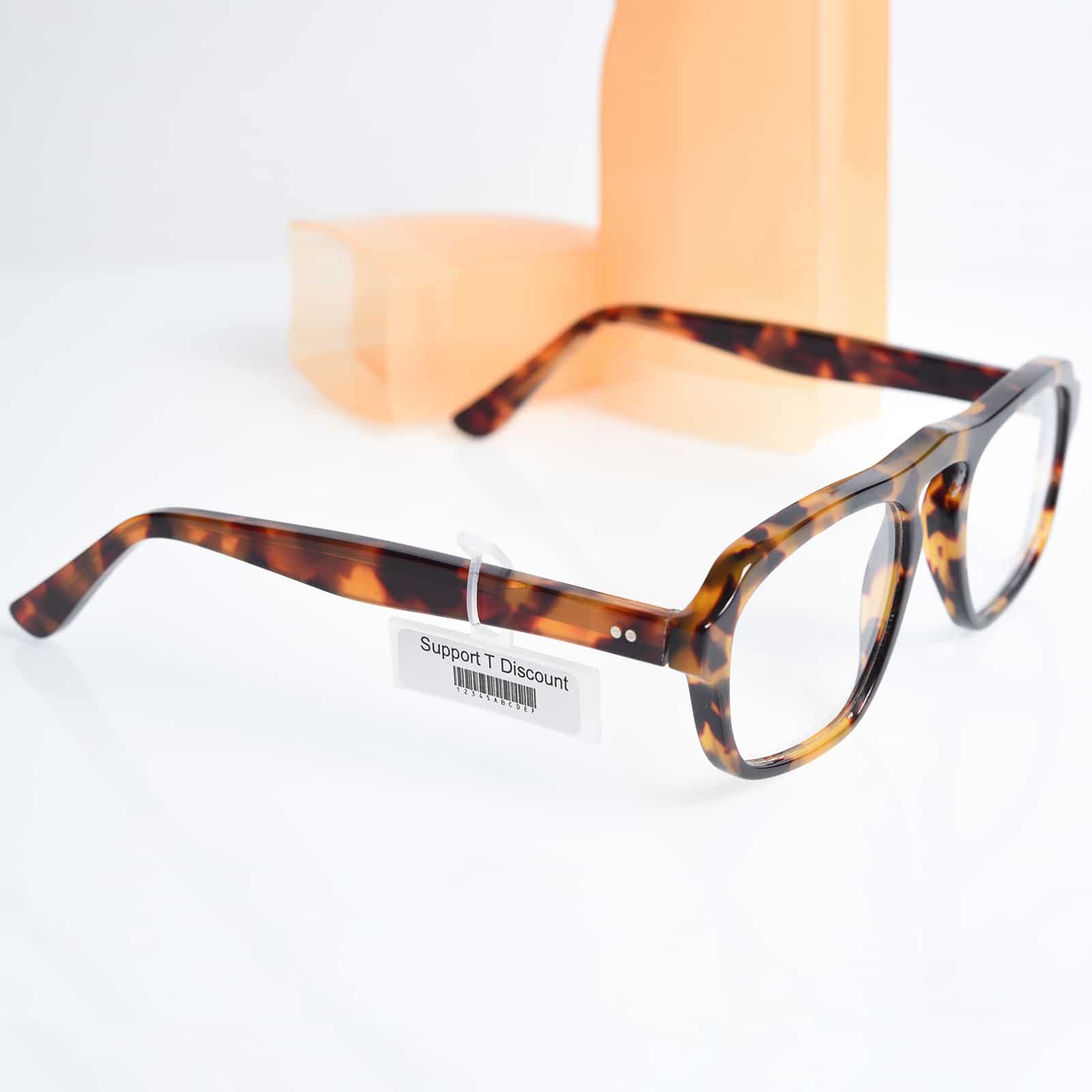 Support étiquette forme T pour opticien