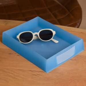 Péniches de présentation avec fond amovible pour opticien Boxop Standard