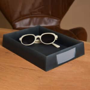 Péniches de présentation avec fond amovible pour opticien Boxop Standard