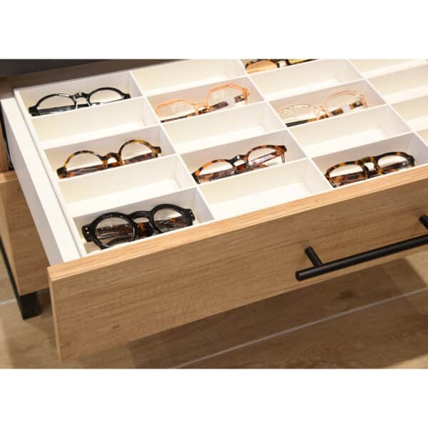 Plateau optique en pvc pour 20 montures de lunettes - le Plateau PVC