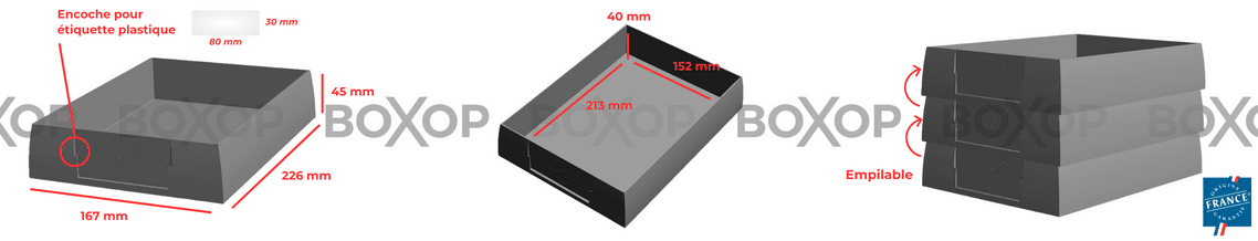 dimensions et caractéristiques péniches boxop