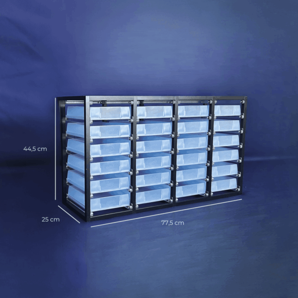Meuble Horizontal Struktura 24 cases